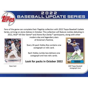 2022 Topps Update Baseball 6-Box Hobby Half-Case Break Pick Your Team