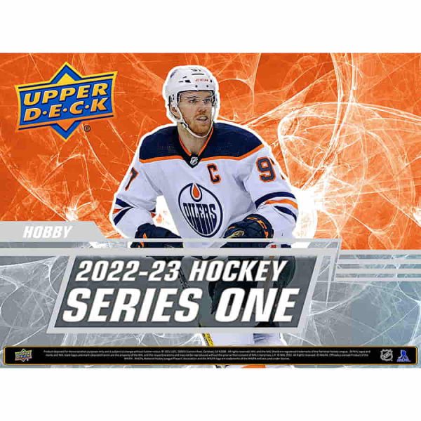 2022-23 Upper Deck Series 1 Hockey 6-Box Hobby Half-Case #4 Pick Your Team